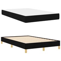 Boxspring bed Zwart en Bruin 120 x 190 cm 6