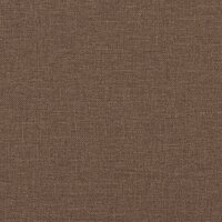 4-delige Loungeset met kussens stof bruin 8