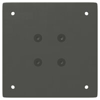 Salontafelpoten 4 st 30 cm staal antraciet 6