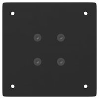 Salontafelpoten 4 st 42 cm staal zwart 7