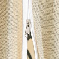 Plantenhoezen met ritssluiting 4 st 70 g/m&sup2; 1,2x1,8 m 8