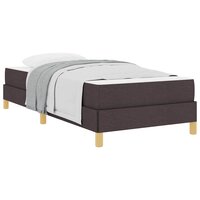 Boxspring bed Bruin 90 x 190 cm Stof, Engineered Hout 3