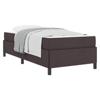 Boxspring bed Bruin en zwart 90 x 190 cm 3