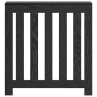 Radiatorafdekking Zwart Eiken 78 x 20 x 82 cm 4