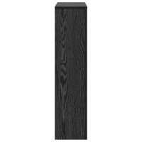 Radiatorafdekking Zwart Eiken 78 x 20 x 82 cm 5