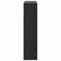 Radiatorafdekking Zwart Eiken 104 x 20 x 82 cm 5