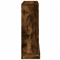 Haardombouw 100x30x87,5 cm bewerkt hout gerookt eikenkleurig 5