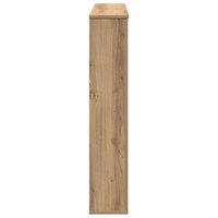 Haardombouw 100x20x100 cm bewerkt hout artisanaal eikenkleurig 5