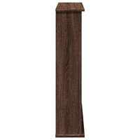 Haardombouw 75x20x87,5 cm bewerkt hout bruin eikenkleurig 5