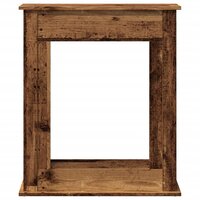 Haardombouw 75x20x87,5 cm bewerkt hout oud houtkleurig 4