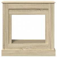 Haardombouw 90x30x90 cm bewerkt hout sonoma eikenkleurig 4