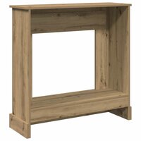 Haardombouw 90x30x90 cm bewerkt hout artisanaal eikenkleurig 6