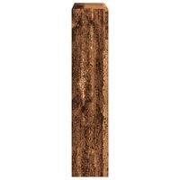Haardombouw 81x18x82 cm bewerkt hout oud houtkleurig 5