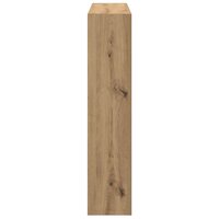 Haardombouw 81x18x82 cm bewerkt hout artisanaal eikenkleurig 5