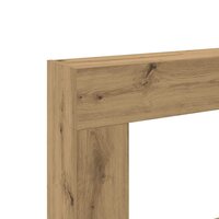 Haardombouw 81x18x82 cm bewerkt hout artisanaal eikenkleurig 7