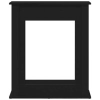 Haardombouw Zwarte Eiken 75x20x87,5 cm Engineered Wood 5