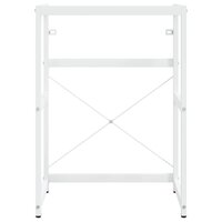 Wastafelframe met inbouwwastafel ijzer wit 4