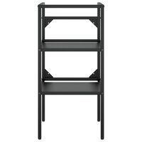 Wastafelframe 40x38x83 cm ijzer zwart 3