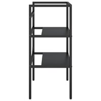 Wastafelframe 59x38x83 cm ijzer zwart 4