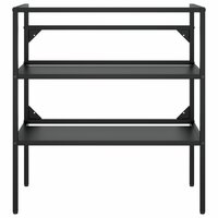 Wastafelframe 79x38x83 cm ijzer zwart 3