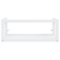 Wastafelframe wandgemonteerd 79x38x31 cm ijzer wit 3