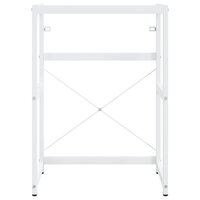 Wastafelframe 59x38x83 cm ijzer wit 3