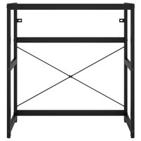 Wastafelframe 79x38x83 cm ijzer zwart 3