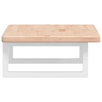 Badkamer wandschap staal en massief eikenhout 5