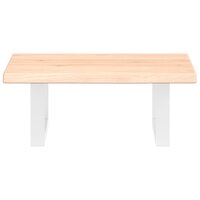 Badkamer wandschap staal en massief eikenhout 4