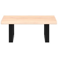 Badkamer wandschap staal en massief eikenhout 4