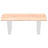 Badkamer wandschap staal en massief eikenhout 4