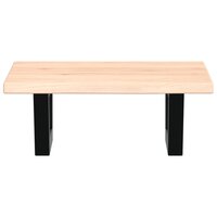 Badkamer wandschap staal en massief eikenhout 4