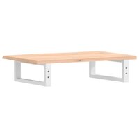 Badkamer wandschap staal en massief eikenhout 6