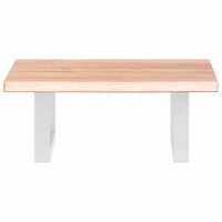 Badkamer wandschap staal en massief eikenhout 4