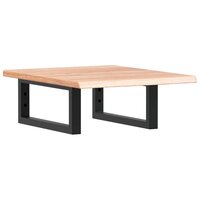 Badkamer wandschap staal en massief eikenhout 2