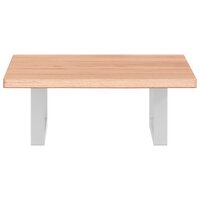 Badkamer wandschap staal en massief eikenhout 4