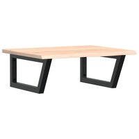 Badkamer wandschap staal en massief eikenhout 2