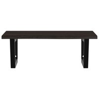 Badkamer wandschap staal en massief eikenhout 4