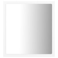 Badkamerspiegel LED 40x8,5x37 cm acryl wit 3