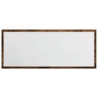 Badkamerspiegel met LED 100x8,5x37cm bewerkt hout gerookt eiken 6