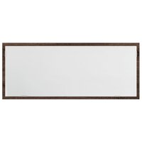 Badkamerspiegel met LED 100x8,5x37 cm bewerkt hout bruin eiken 6