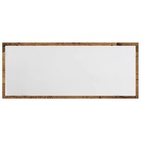 Badkamerspiegel met LED 100x8,5x37 cm bewerkt hout oud hout 5