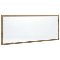 Badkamerspiegel LED 100x8,5x37 cm bewerkt hout artisanaal eiken 5