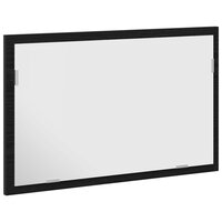 Badkamerspiegel met LED-verlichting 60x8,5x37 cm zwart eiken 5