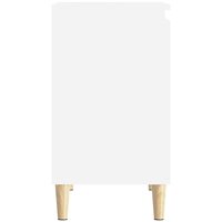 Wastafelkast 58x33x60 cm bewerkt hout wit 8