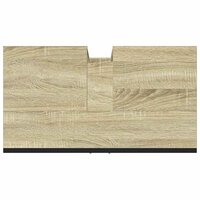 Wastafelkast 60x33x60 cm bewerkt hout sonoma eikenkleurig 9