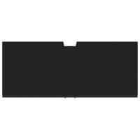 Wastafelkast 80x33x60 cm bewerkt hout zwart 9