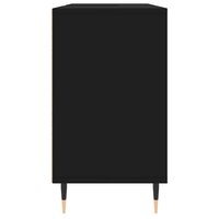 Badkamerkast 80x33x60 cm bewerkt hout zwart 7