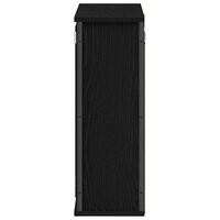 Badkamerwandkast met spiegel 50x21x60 cm eikenkleurig 7