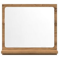Badkamerspiegelkast 40x11x37 cm bewerkt hout artisanaal eiken 4